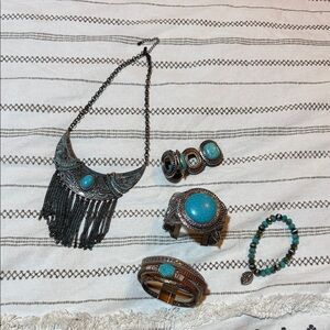 Faux turquoise bundle